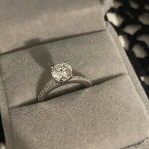 1.00ct Moissanite Ring - Size 5